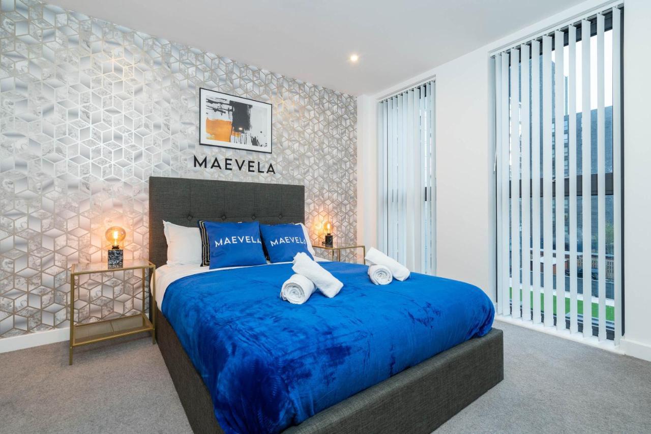 Maevela Apartments - Luxury Broad St Apartment - 2 Bed, 2 Bath - City Centre/Cube/Mailbox - With Underground Parking ✓- L Shape Sofa, Large 50 Inch Smart Tv With Free Netflix & Wifi Birmingham Extérieur photo